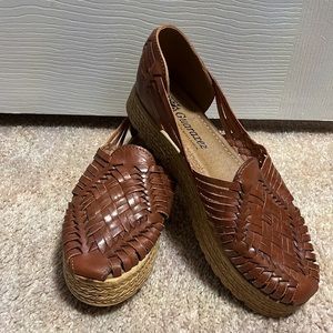 Mexican Huaraches, Platform Sandals, Leather Sandals, Espadrilles